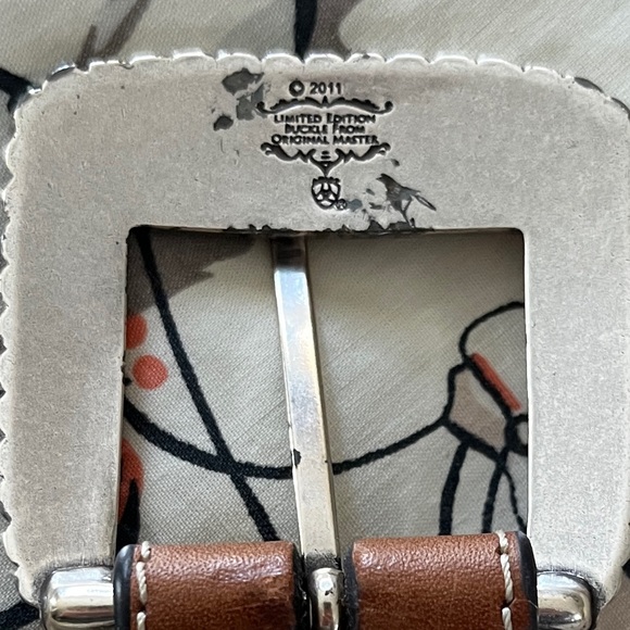 🤠 ARIAT WESTERN BELT - 2011 LIMITED EDITION BUCKLE FROM ORIGINAL MASTER - Picture 8 of 9